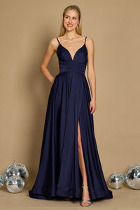 Spaghetti Strap Prom Long Formal Gown Wholesale