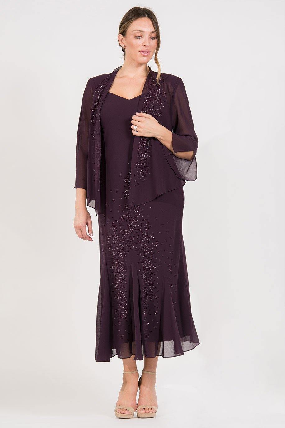 Long Formal Jacket Dress Wholesale