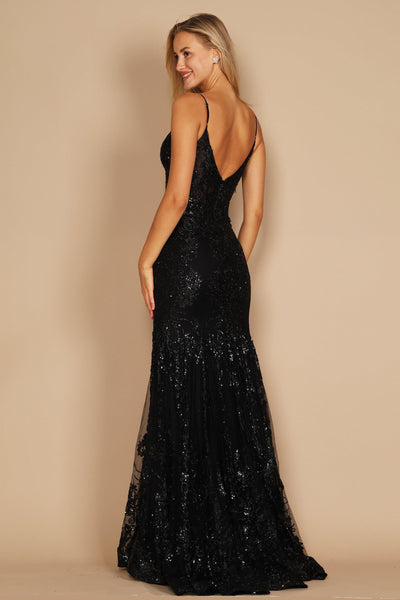 Fitted Long Formal Prom Dress