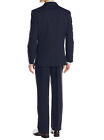 Italian Mens Two Button Wool Suit Ticket Pocket Jacket 2