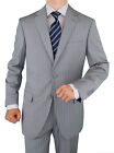 Italian Mens Two Button Wool Suit 2 Piece Jacket Pants