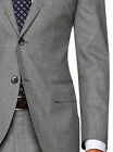 Executive Italian Mens Two Button Wool Suit Jacket With Pant 2 Piece