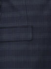 Mens Two Button 2 Piece Plaid Suit Jacket With Pant