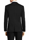 Mens Two Button Stretch Slim Fit Suit Ticket Pocket Jacket With Pant