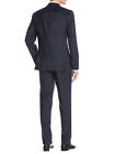 Mens 2 Button Birdseye Two Piece Suit Modern Fit Jacket