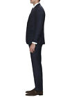 Mens Two Button Modern Fit Suit 2 Piece Jacket Pants