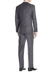 Mens Two Button 2 Piece Birdseye Suit Modern Fit Jacket