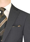 Italian Mens 2 Button Wool Suit Ticket Pocket Jacket