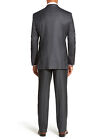 Mens Two Button 2 Piece Modern Fit Suit Ticket Pocket